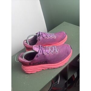 HOKA ONE RINCON 3 #1119396BKPNK BEAUTY BERRY-KNOCKOUT PINK WOMEN SZ 9B